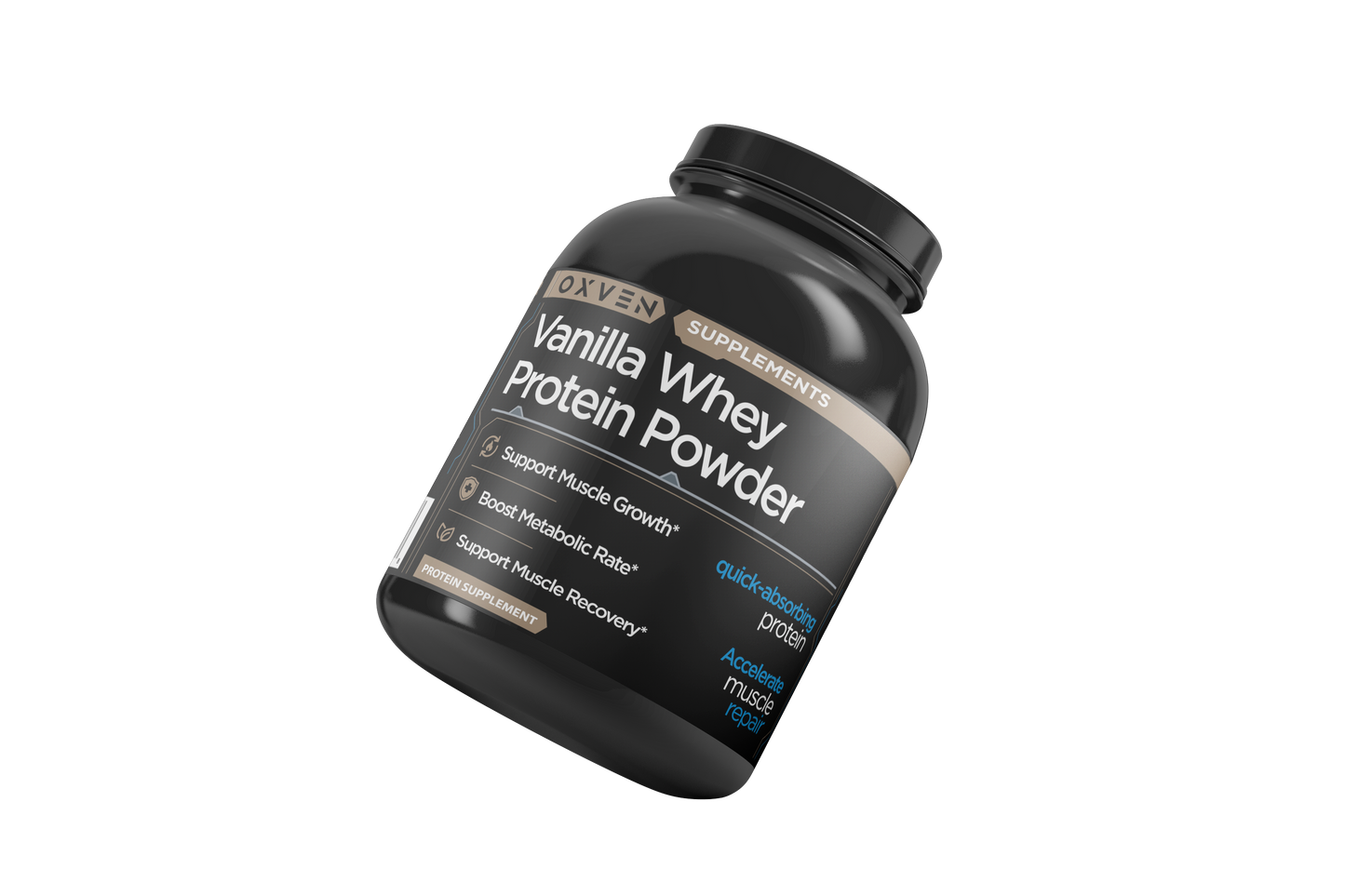 VANILLA WHEY PROTEIN POWDER - VANILLA PROTEIN POWDER