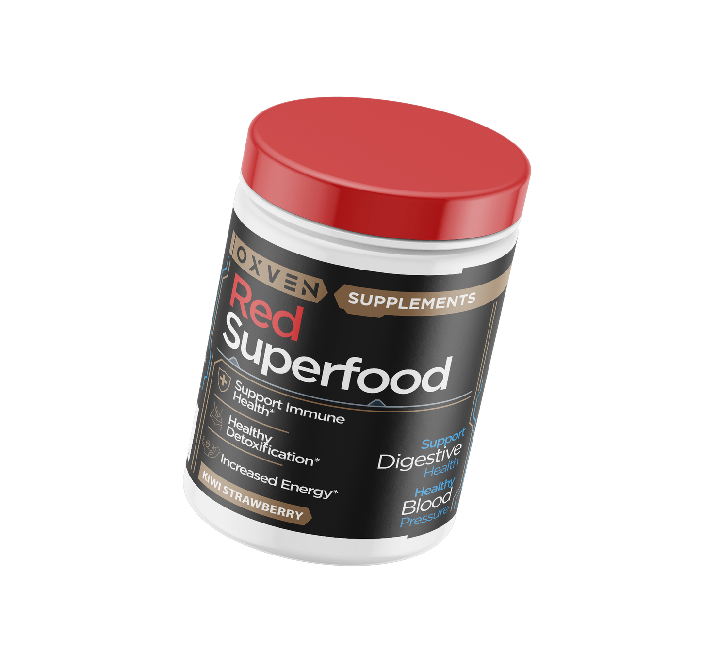 Red Superfood-Kiwi Strawberry