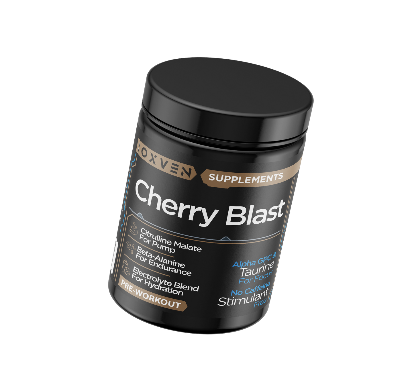 CHERRY BLAST - PUMP NON-STIM PRE-WORKOUT - 312G W/ NATURAL FLAVOR