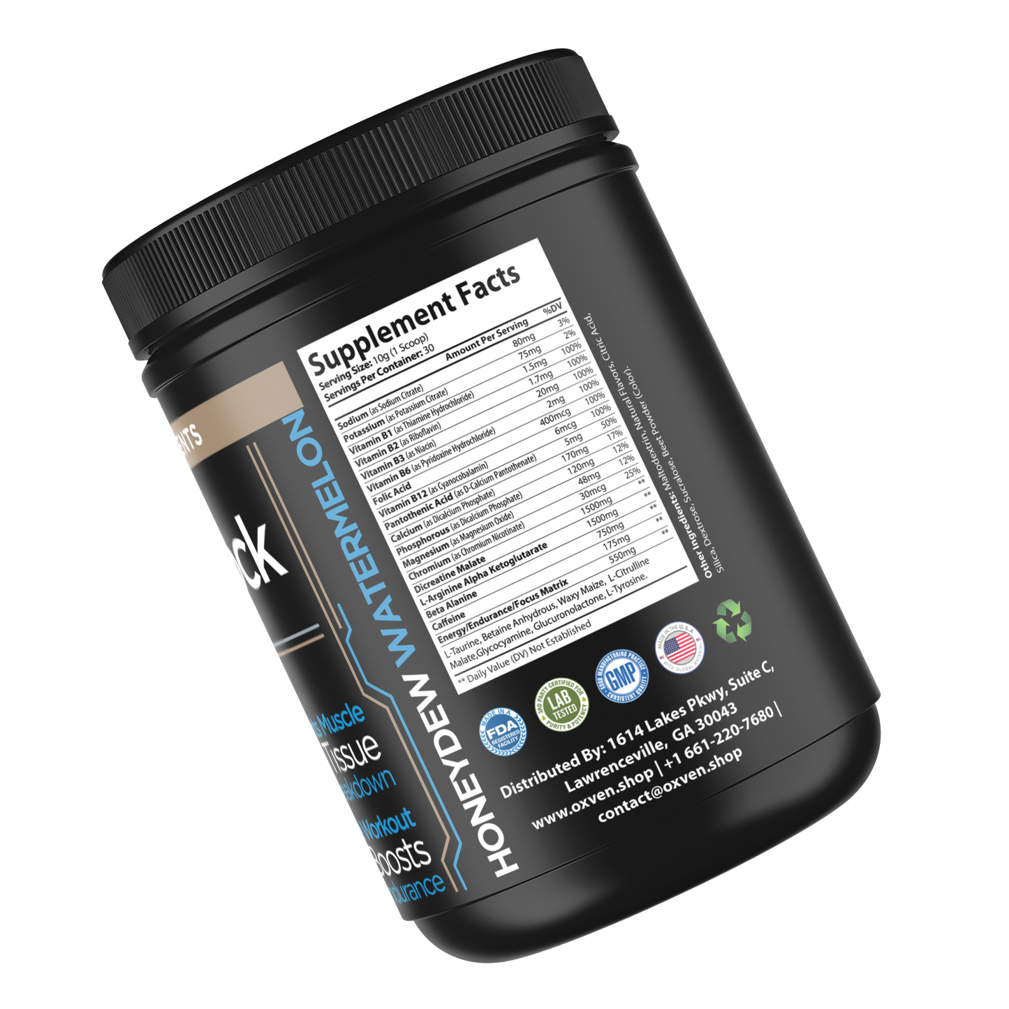 NITRIC SHOCK - PRE WORKOUT WATERMELON