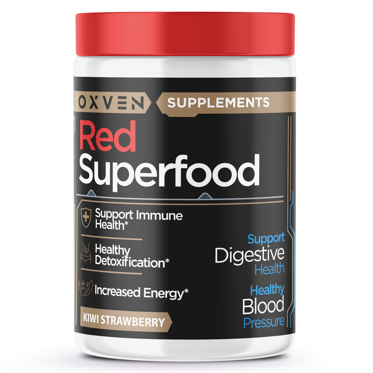 Red Superfood-Kiwi Strawberry