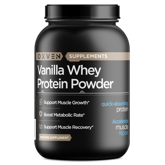 VANILLA WHEY PROTEIN POWDER - VANILLA PROTEIN POWDER