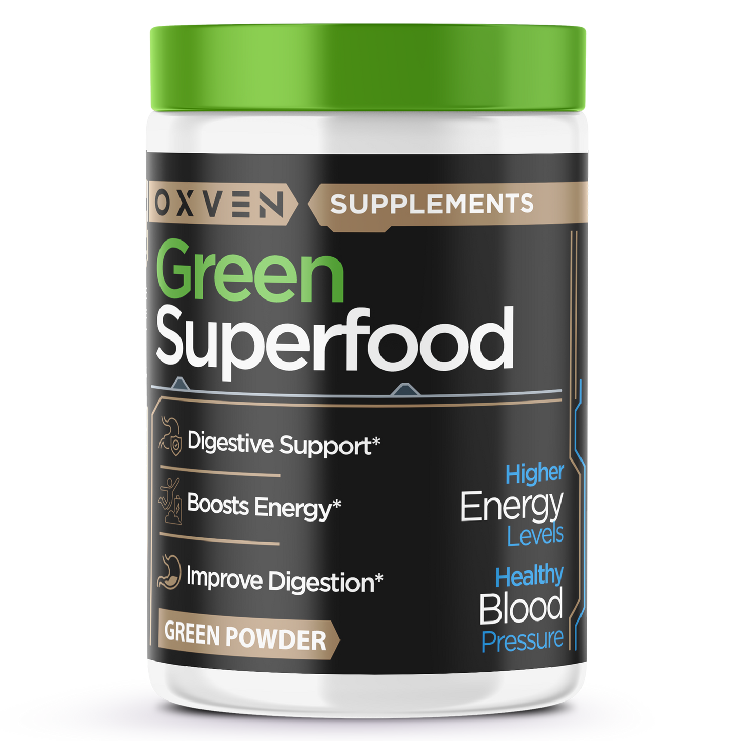 Green Superfood-Apple Cinnamon Turnover